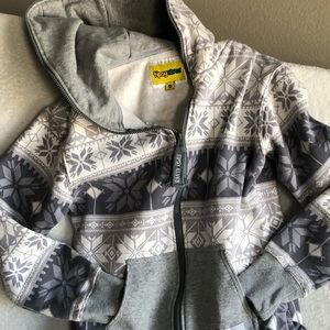 Tipsy Elves Snowflake Onesie Adult XS